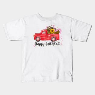 Happy Fall You All Kids T-Shirt